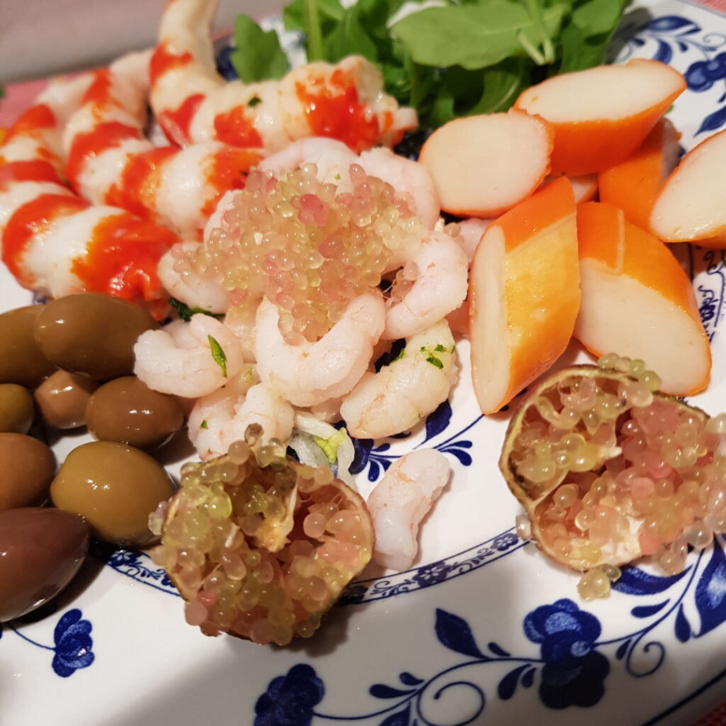 Antipasto Di Mare Freddo E Finger Lime Patty Food Lover