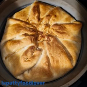 torta salata in friggitrice 3